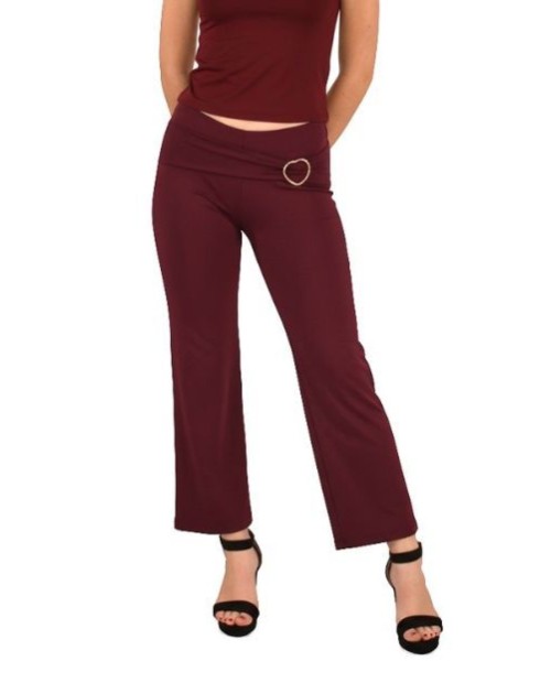 PANTALON LICRA BURDEOS...