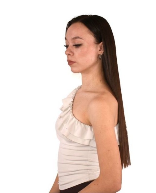 TOP VOLANTES LICRA BEIG 2