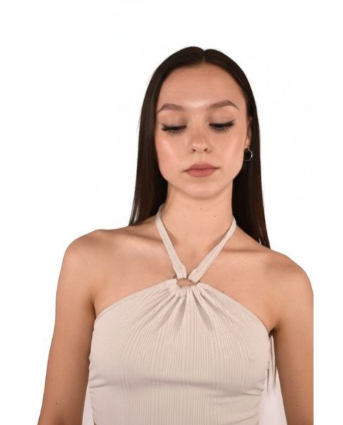 TOP ARO CUELLO LICRA RAYADA... 2