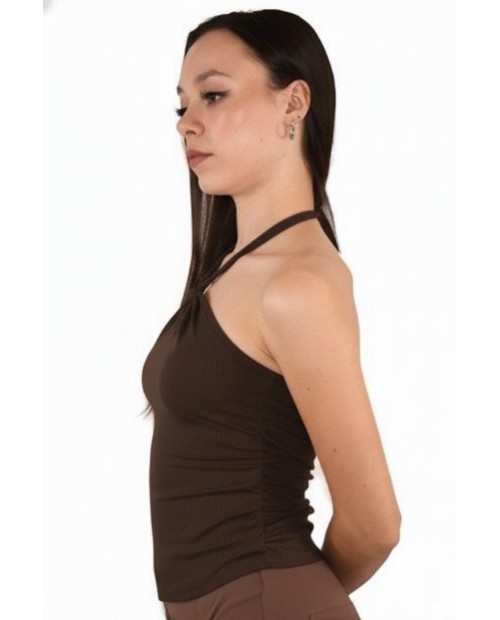 TOP ARO CUELLO LICRA RAYADA... 2