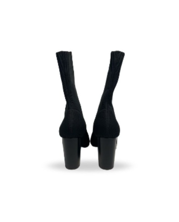 BOTIN CALCETIN LICRA NEGRA TACON ALTO