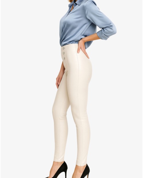 LEGGIN BOTONES SERPIENTE BEIG 2