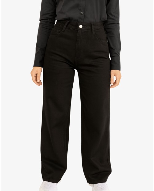 VAQUERO NEGRO TEJIDO LICRA