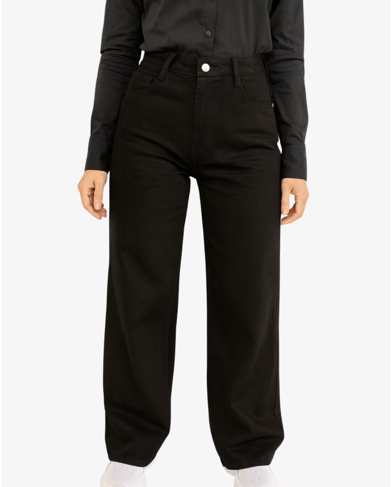 VAQUERO NEGRO TEJIDO LICRA