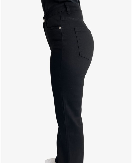 VAQUERO NEGRO TEJIDO LICRA 2