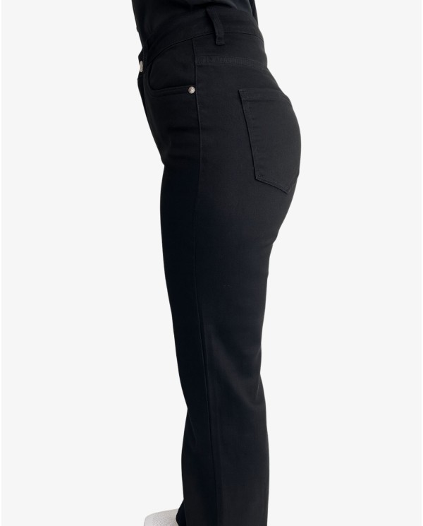 VAQUERO NEGRO TEJIDO LICRA