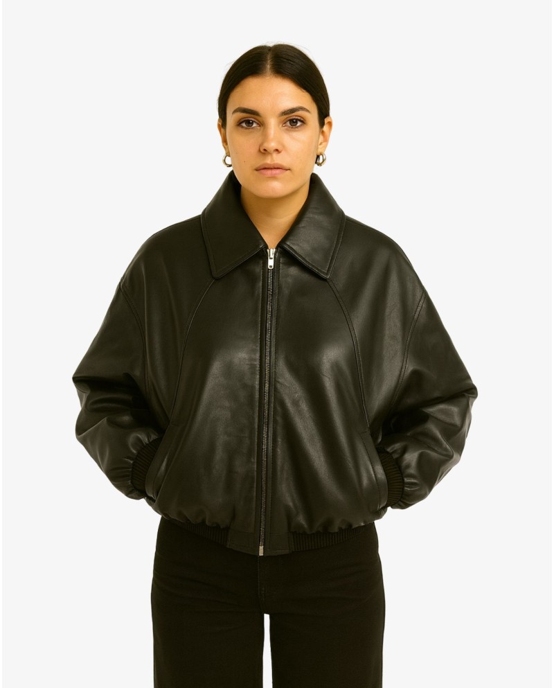 BOMBER POLIPIEL NEGRA