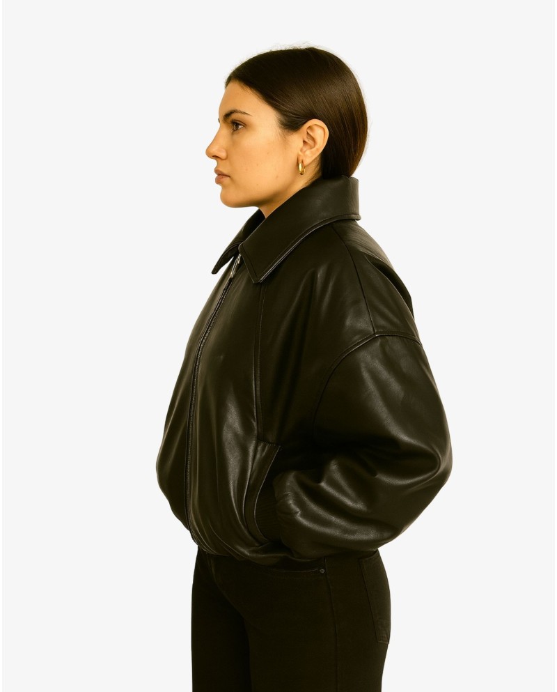 BOMBER POLIPIEL NEGRA