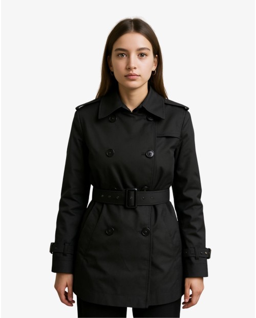 GABARDINA NYLON NEGRA