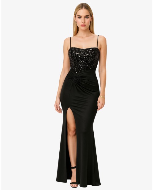 VESTIDO NEGRO CUERPO...