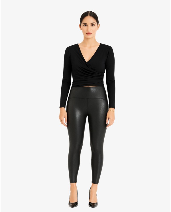 LEGGIN SERPIENTE NEGRO