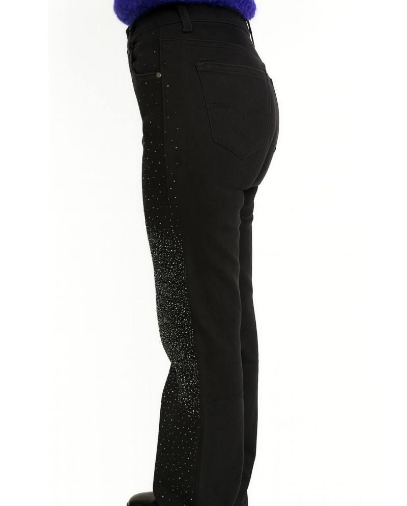 VAQUERO NEGRO STRASS