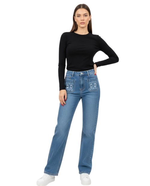 PANTALON VAQUERO BOLSILLOS...